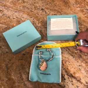 Authentic Tiffany & Co. key ring